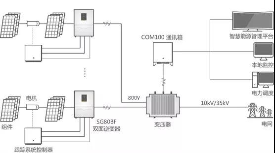 用雙面組件，請配雙面逆變器