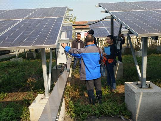 湖北省大冶市審計局實地查看光伏發(fā)電項目