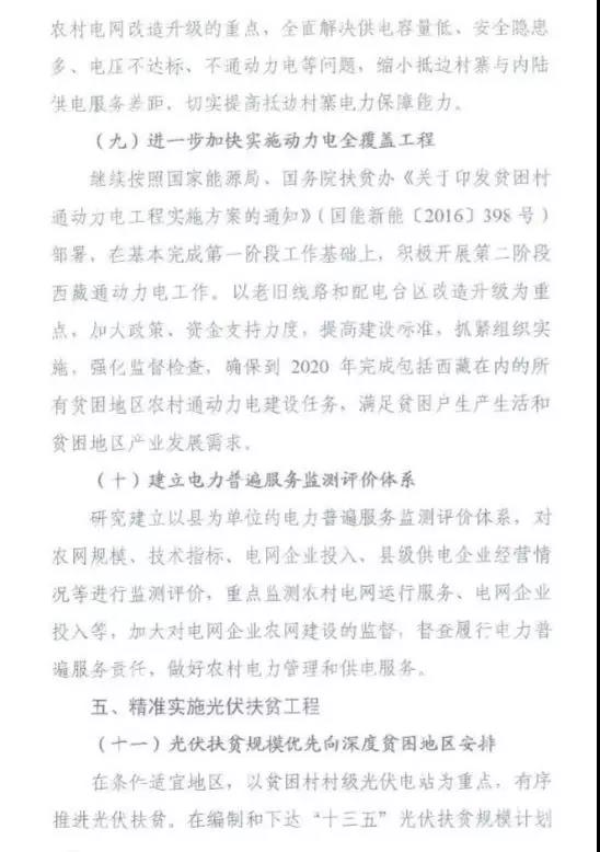 重磅！國家能源再發(fā)文，確保光伏扶貧優(yōu)先上網(wǎng)和全額收購！