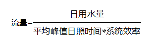 光伏揚水系統(tǒng)典型設計